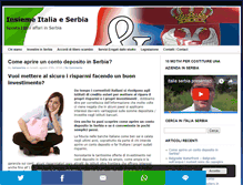 Tablet Screenshot of italiaserbia.pro